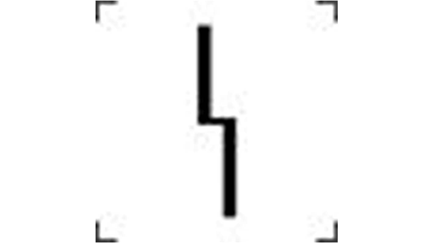 RAFI Labels for Use with Push Button And Lighting Indicator