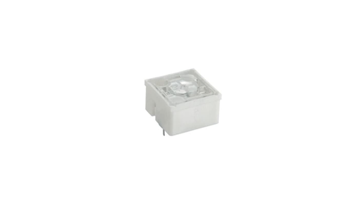 RAFI Transparent Tactile Switch, 1NO 100mA 15mm Panel Mount