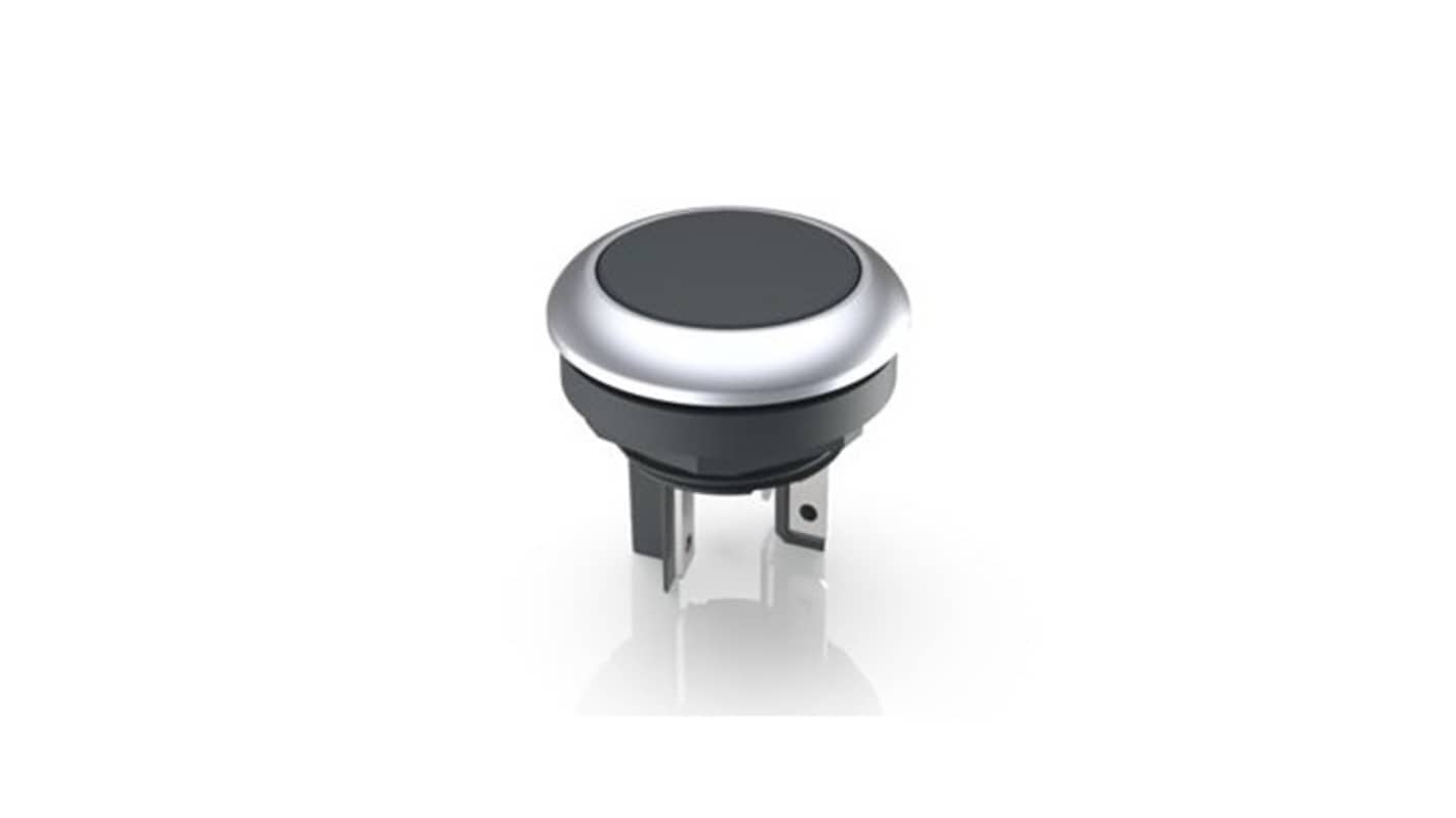 RAFI LUMOTAST 16 Series Illuminated Push Button Switch, Momentary, Through Hole, 16.2mm Cutout, 1 NO, 35V, IP65, IP67