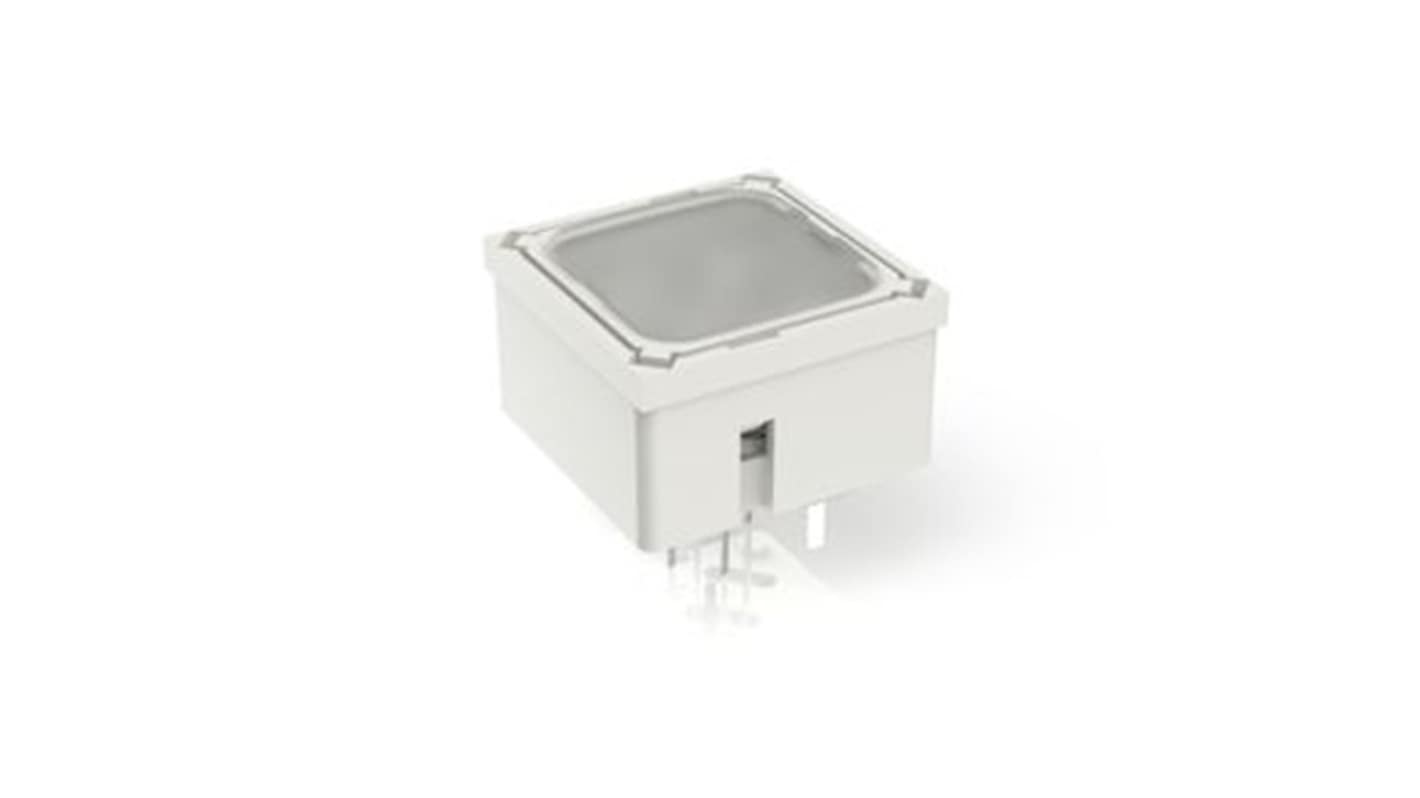 RAFI Transparent Tactile Switch, 1NO 250mA 15mm Panel Mount