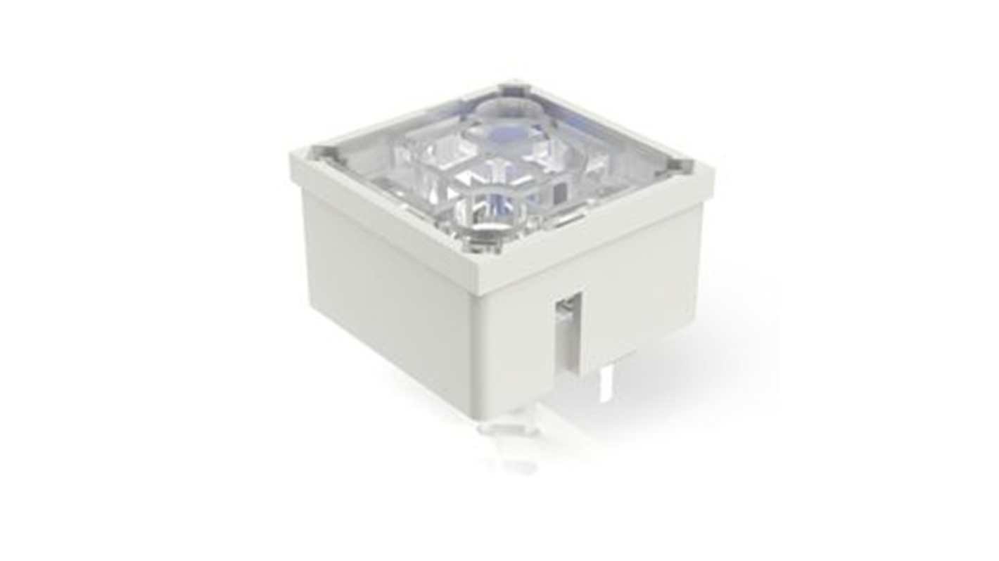 RAFI Transparent Tactile Switch, 1NO 250mA 15mm Panel Mount