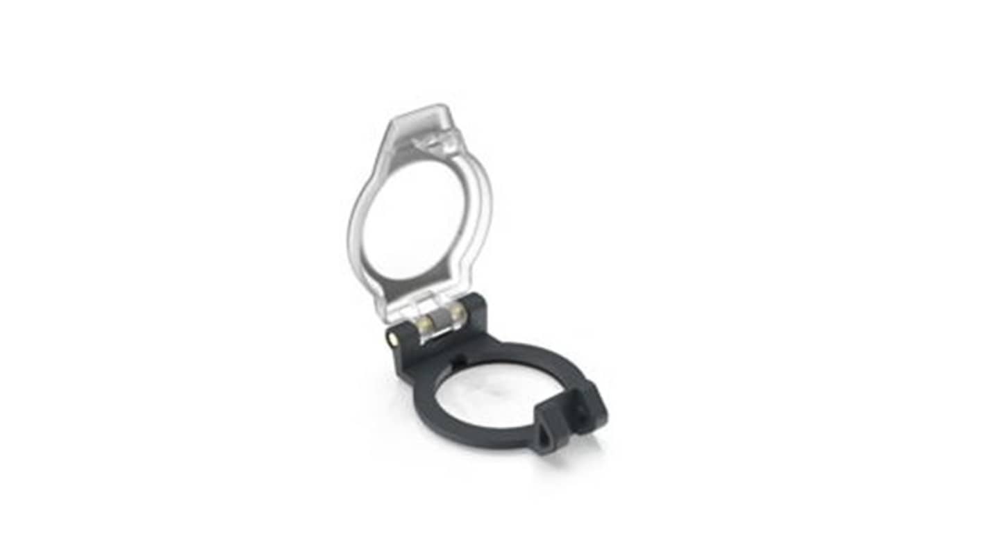 RAFI Transparent Push Button Cap for Use with Switch Accessories, 41.3 x 29.9 x 14.6mm