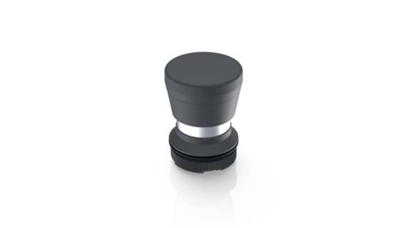 RAFI RAFIX 22 FS Series Latching Emergency Stop Push Button, PCB, 22.3mm Cutout, DPST, IP65