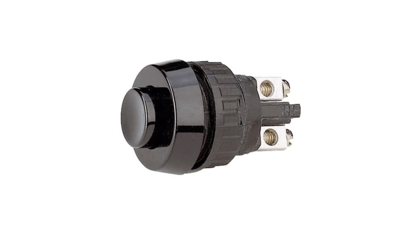 RAFI 1.10 Series Illuminated Push Button Switch, Momentary, Through Hole, 15.2mm Cutout, 1 NC, 250V, IP40, IP65