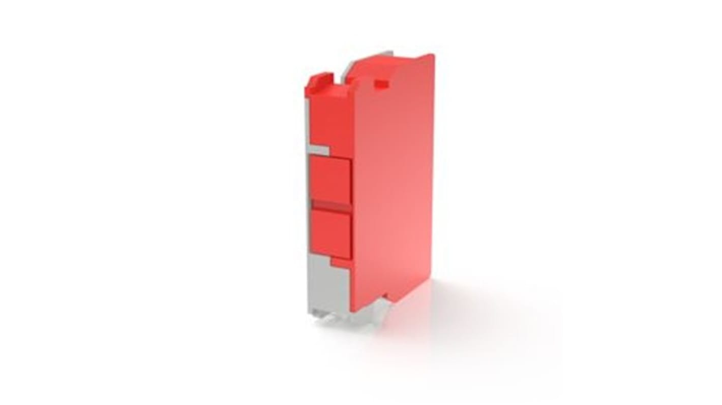 RAFI 按钮开关元件, 开关块, 35V, 1 常闭触点, 用于可发光致动器和指示灯, RAFIX 22系列