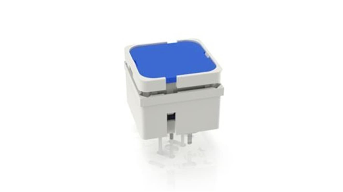 RAFI Blue Tactile Switch, 1NO 100mA 15mm Panel Mount