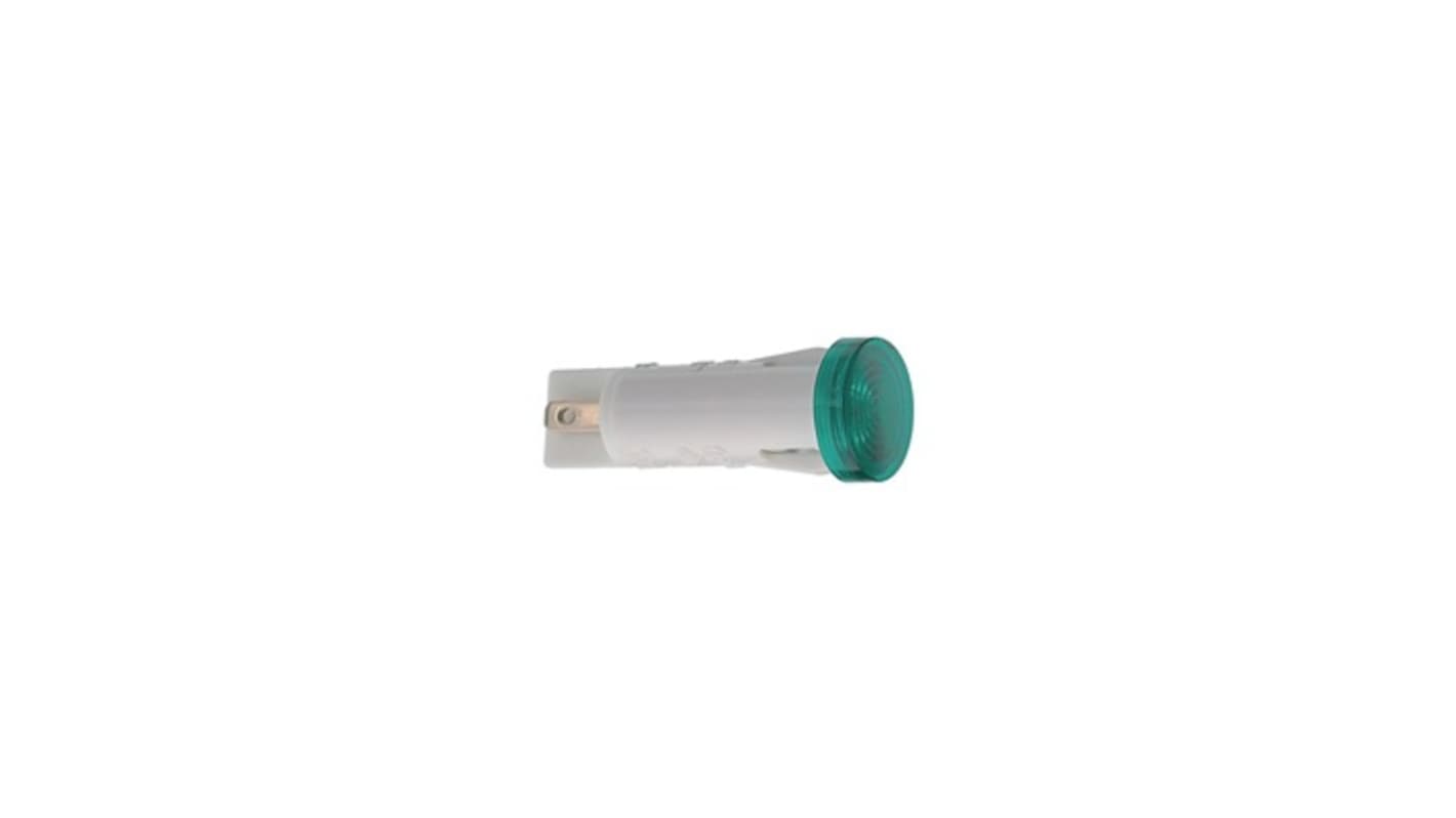 RAFI Green Push Button Lamp for Use with Push Button
