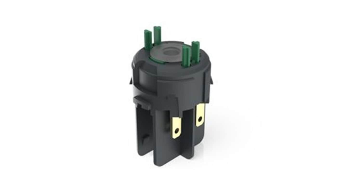RAFI RAFIX 16 Series Contact Block for Use with Plug In Distributor, 250V ac, DPST