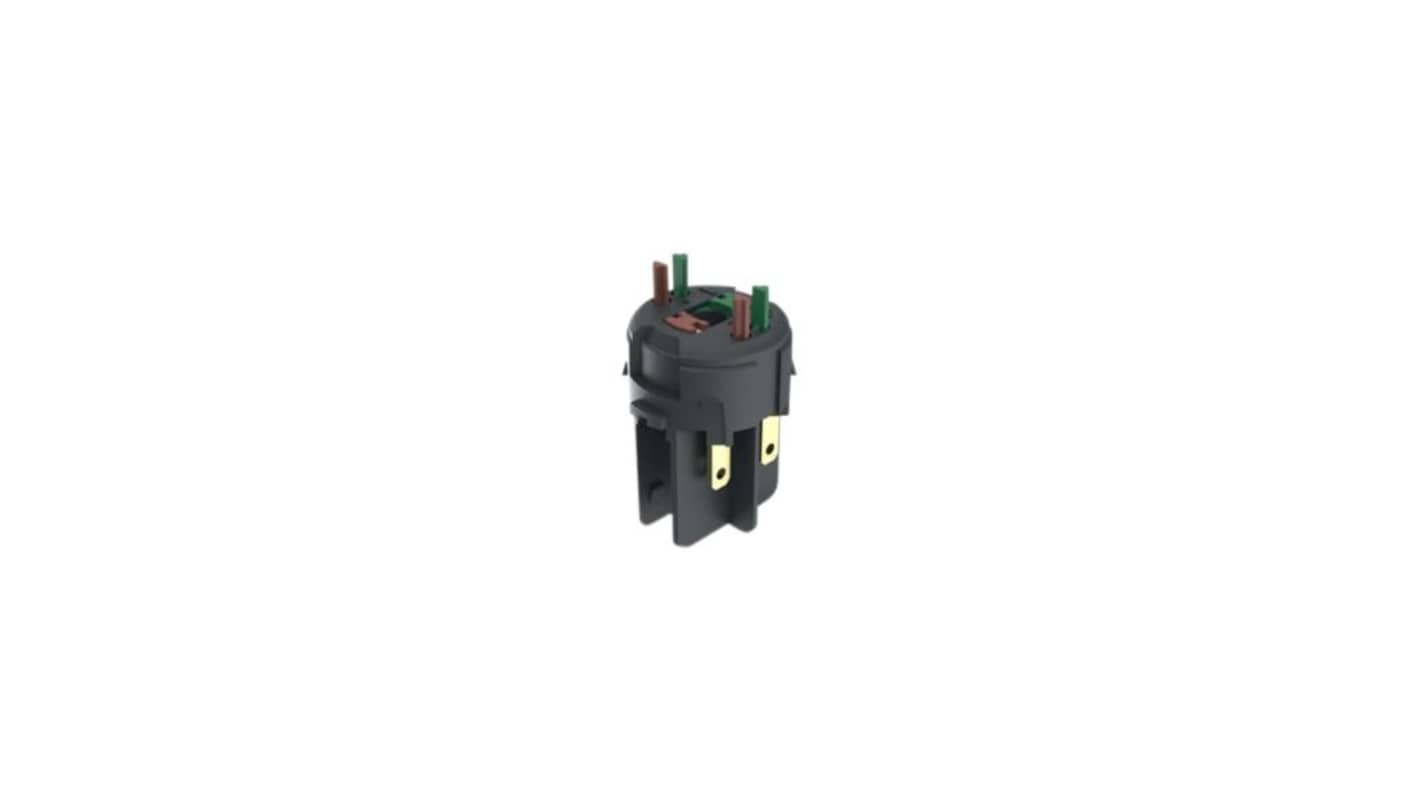 RAFI 按钮开关元件, 接触块, 250V 交流, 1NO、SPST触点, 用于分配器：插入式, RAFIX FS系列