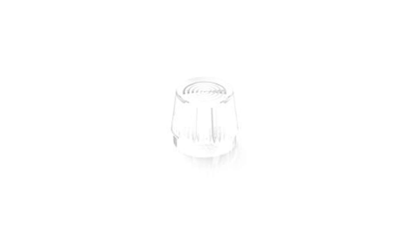 RAFI White Circular Push Button Lens for Use with Push Buttons