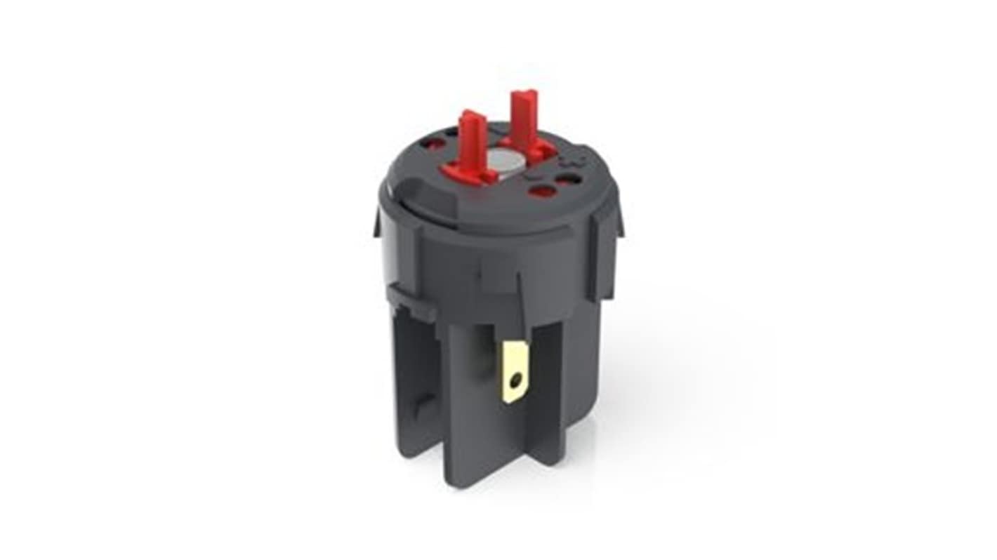 RAFI RAFIX FS Series Contact Block for Use with Plug In Distributor, 35V ac, SPST