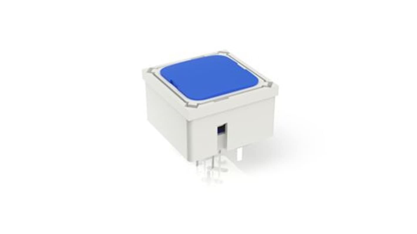 RAFI Blue Tactile Switch, 1NO 100mA 15mm Panel Mount