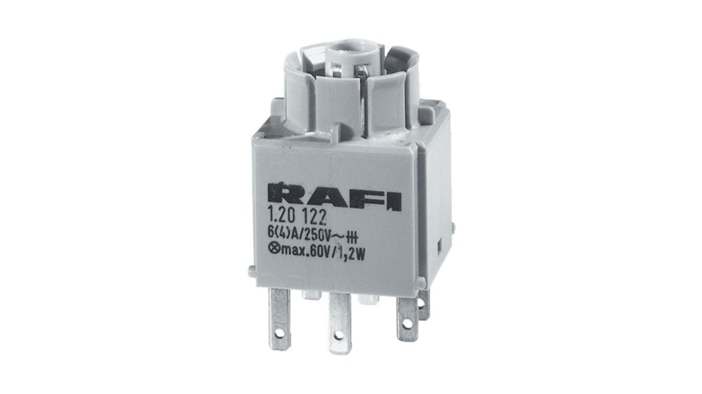 RAFI 押しボタンスイッチ素子 1NO 250V ac 1.20.123.003/0000