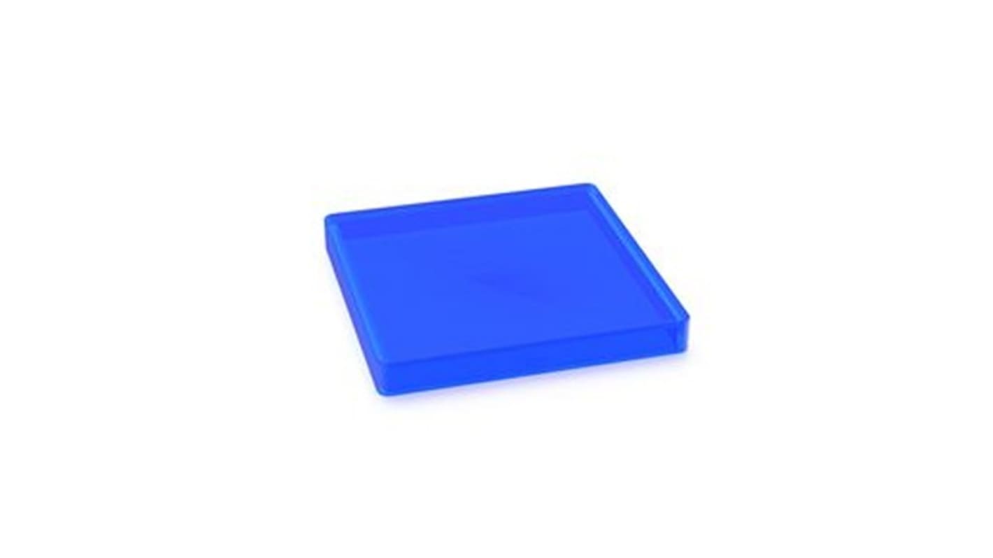 RAFI Blue Square Push Button Switch for Use with Dome