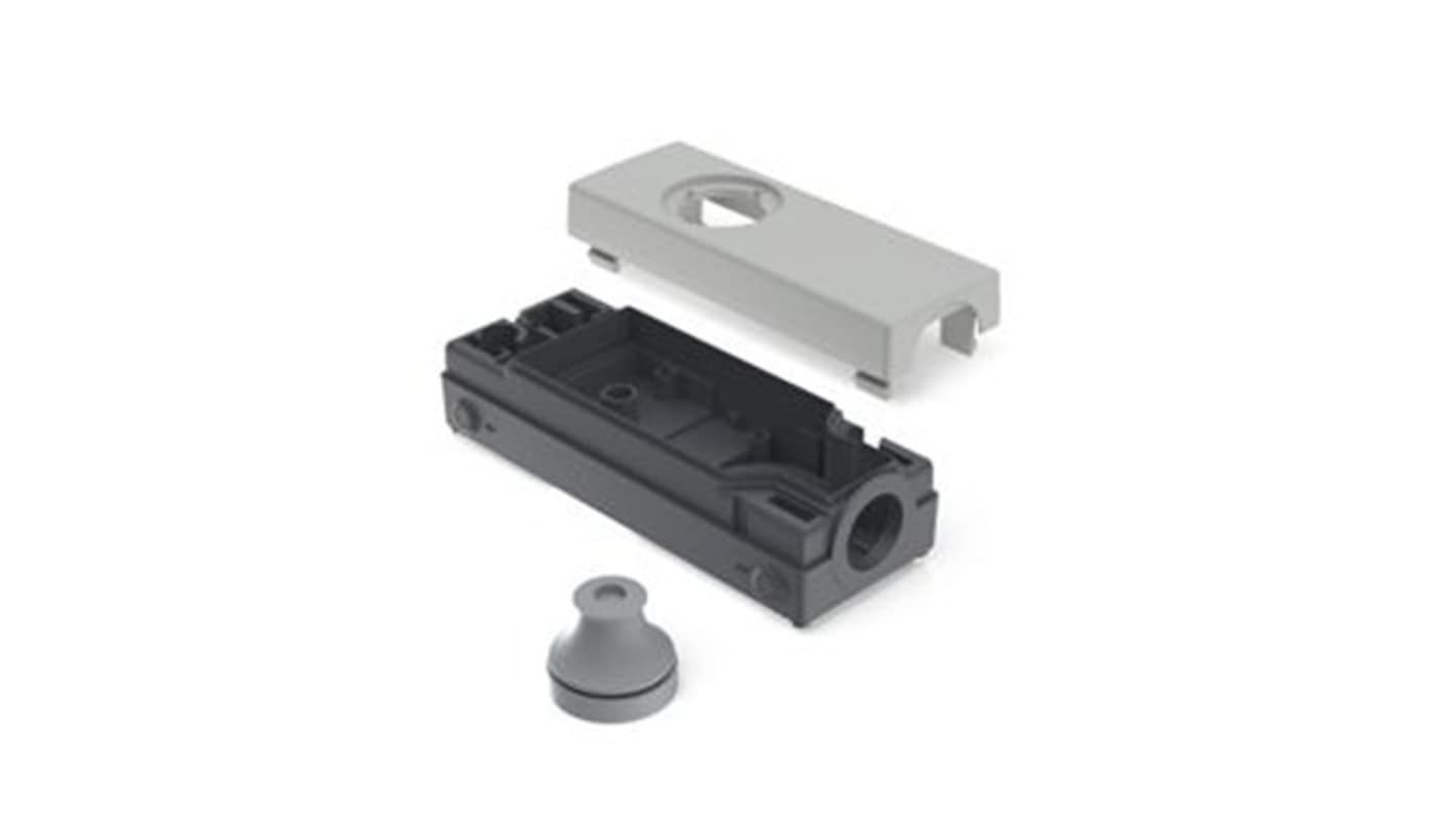 RAFI 外壳, Φ22.3mm孔径, 浅灰色, E-BOX MODULAR系列