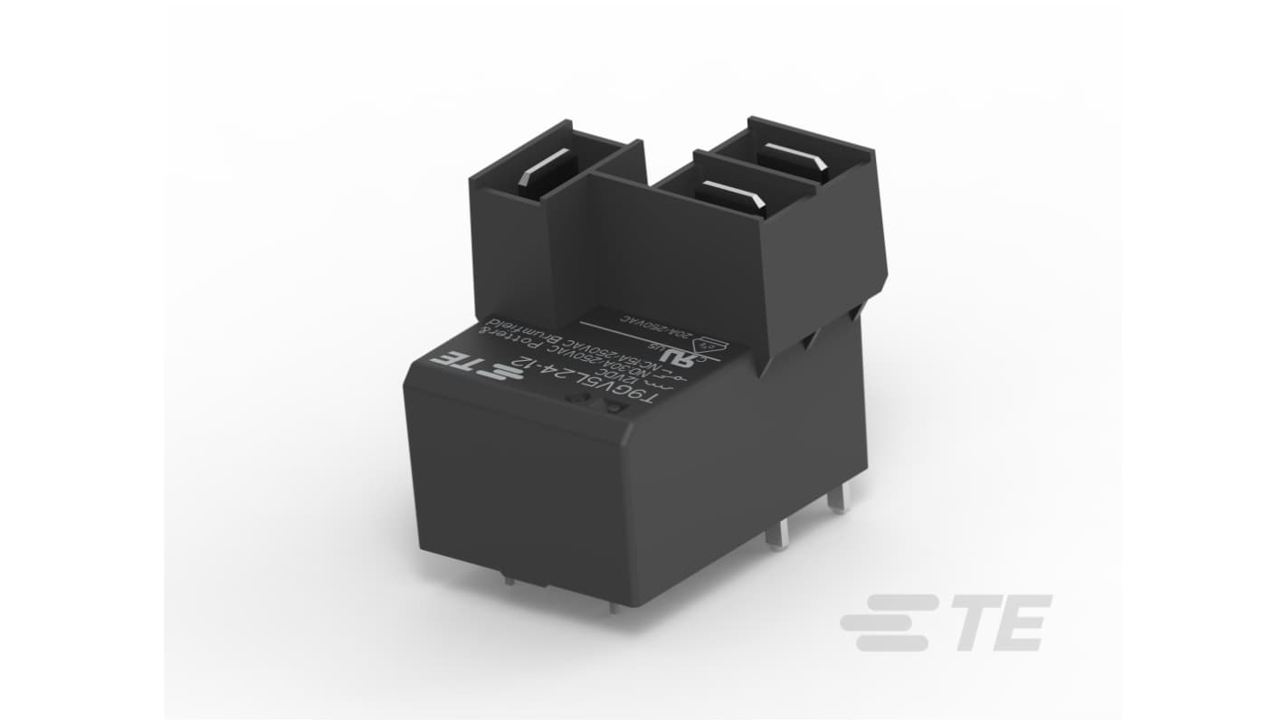 TE Connectivity Surface Mount Power Relay, 18V dc Coil, 30A Switching Current, SPST-NO