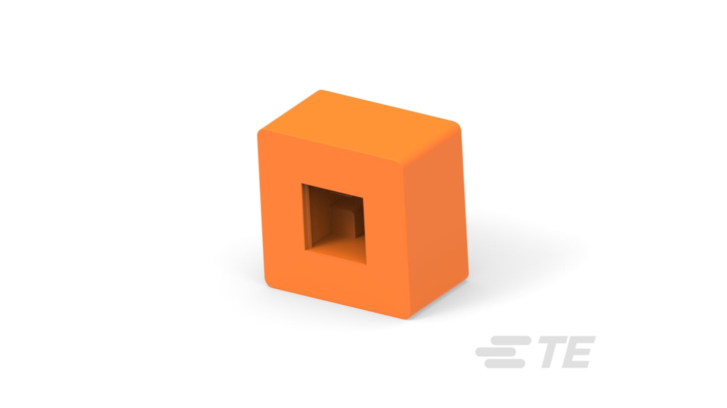 TE Connectivity Orange Push Button Cap for Use with Switches, 5.5mm