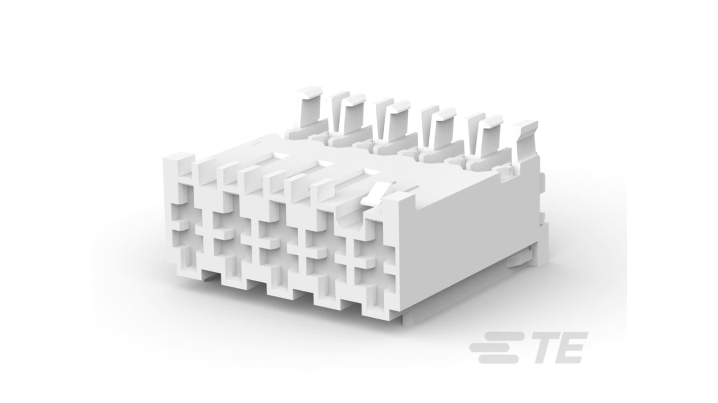 TE Connectivity Connector Assembly, Insulation Displacement (IDC), Receptacle, Wire to Board, 5 Way, 16A, 29300, Cable