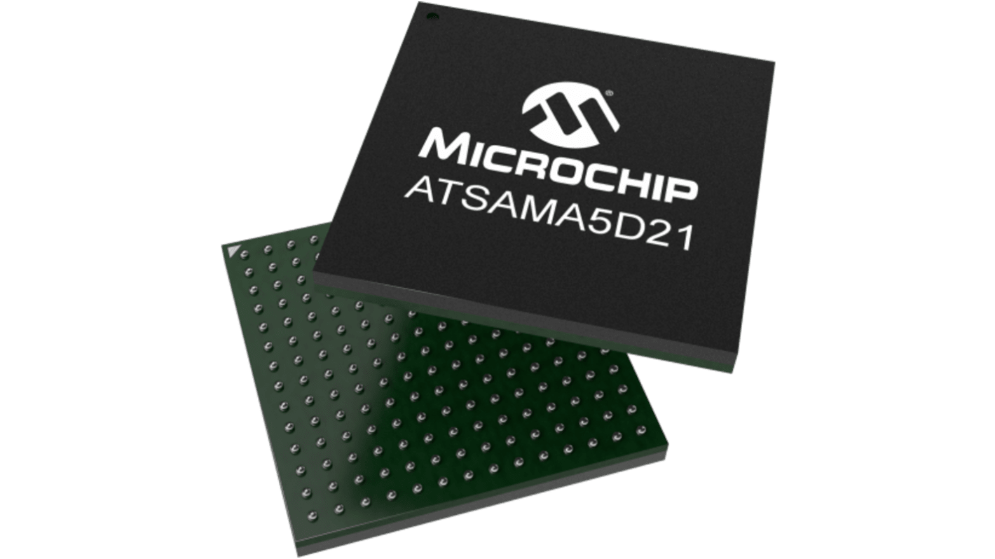 Microchip SAMA5D2系列微处理器, Cortex A5 MPU内核, 32Bit, 500MHz, ARMv7-A