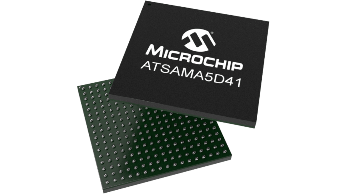 Mikroprocesor ATSAMA5D41B-CUR SAMA5D4 Cortex A5 MPU 32bit ARMv7-A 600MHz 289-pinowy LFBGA