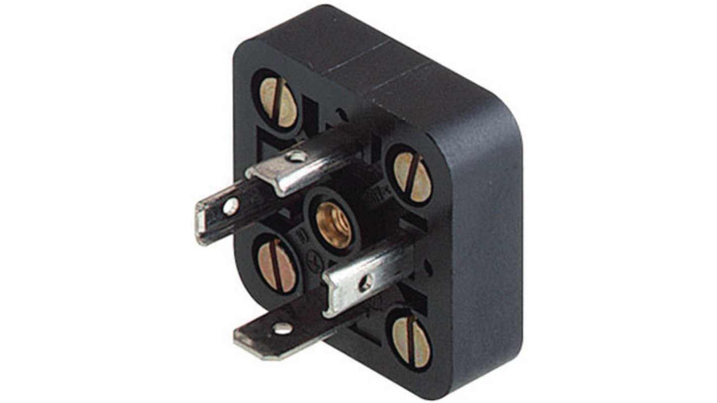 Hirschmann GSA 3000 N 3 + PE DIN 43650, Plug DIN 43650 Solenoid Connector, 400 V Voltage