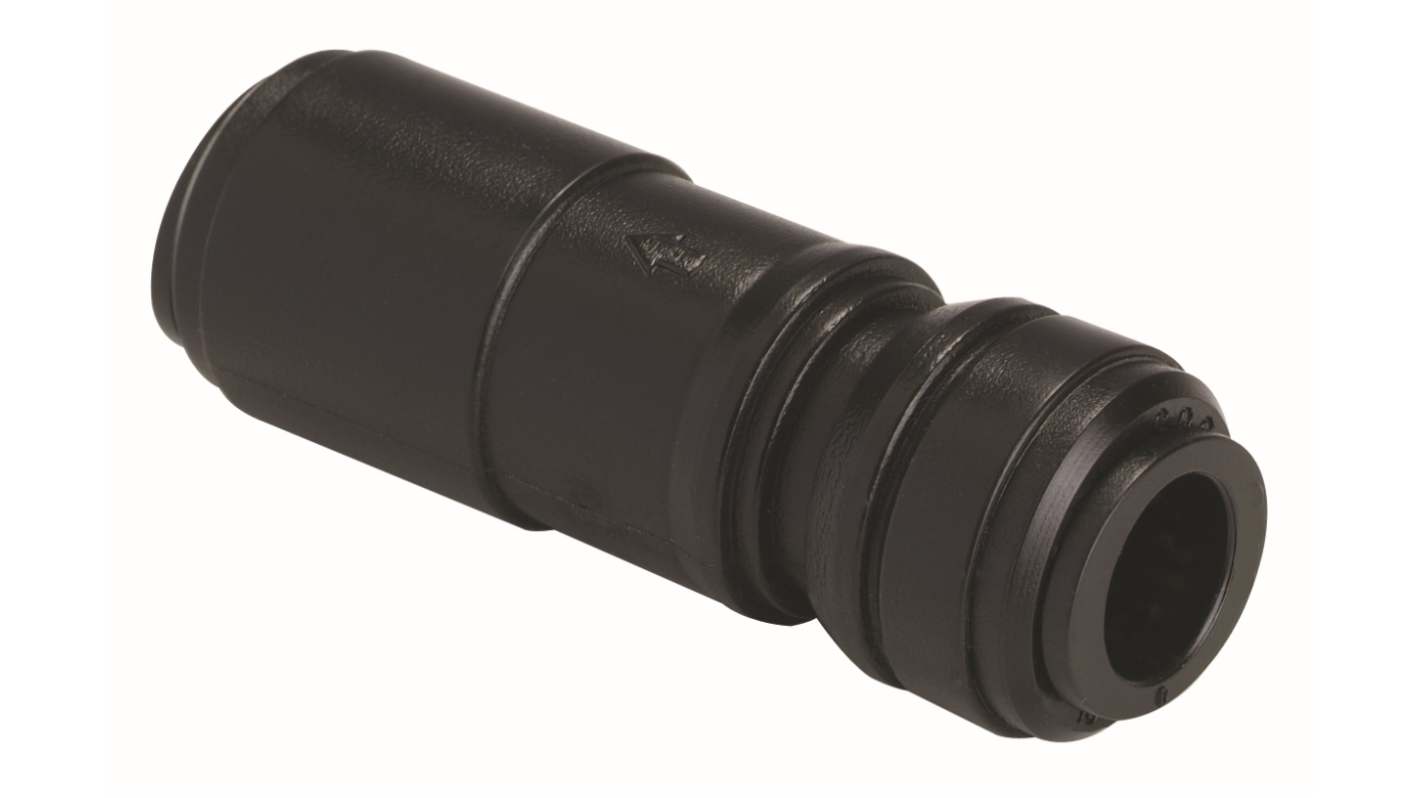 RS PRO Tube-to-Tube Adaptor, Push In 4 mm to Push In 4 mm, Tube-to-Tube Connection Style