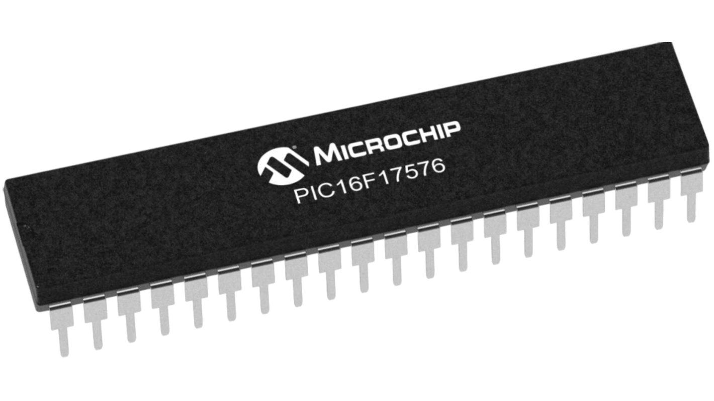 Mikrokontroler Microchip PIC16F PDIP 40-pinowy Montaż powierzchniowy PIC 28 kB 8bit 32MHz Flash