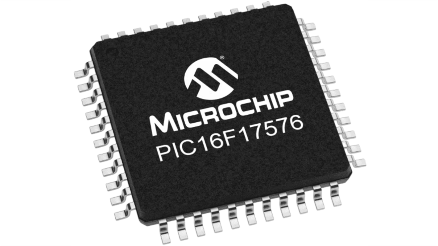 Mikrokontroler Microchip PIC16F TQFP 44-pinowy Montaż powierzchniowy PIC 28 kB 8bit 32MHz Flash