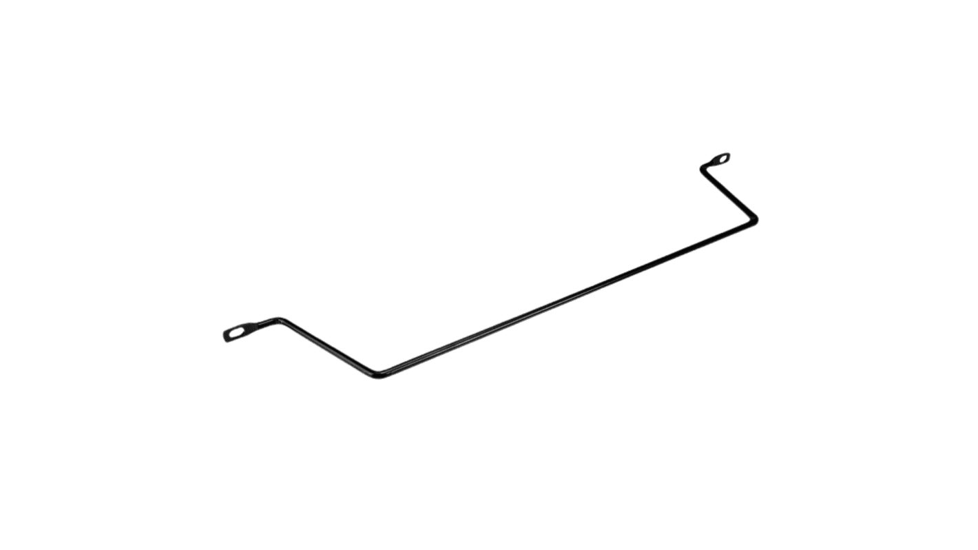 StarTech.com Steel Cable Lacing Bar for Use with Racks, 2 Rings, 48.3 x 10.2 x 1.1cm