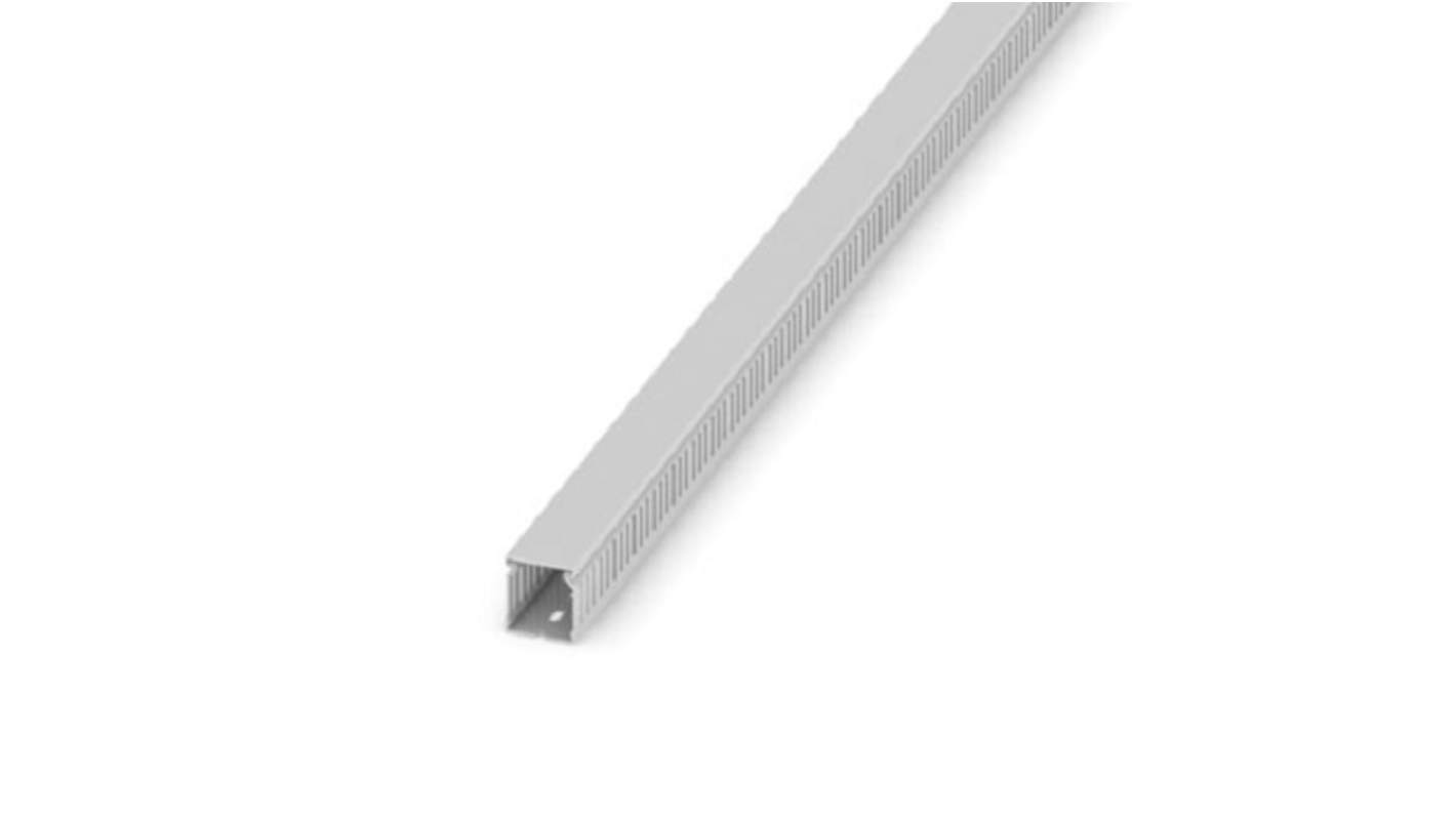 Phoenix Contact CD Grey Cable Trunking - Open Slot, W40 mm x D40mm, L2m, PVC