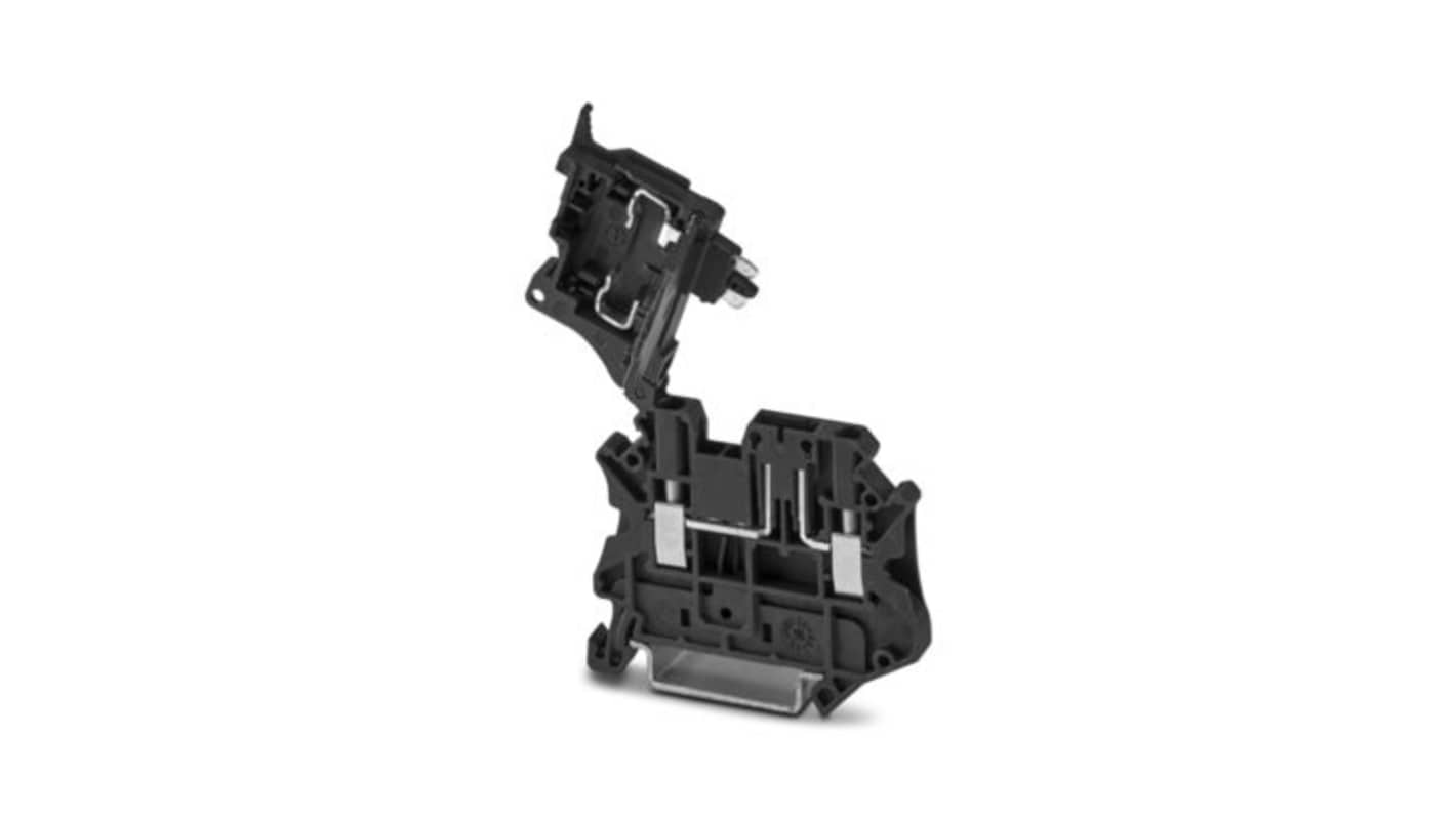 Phoenix Contact 1277638 Black, 2.5mm², Screw Termination