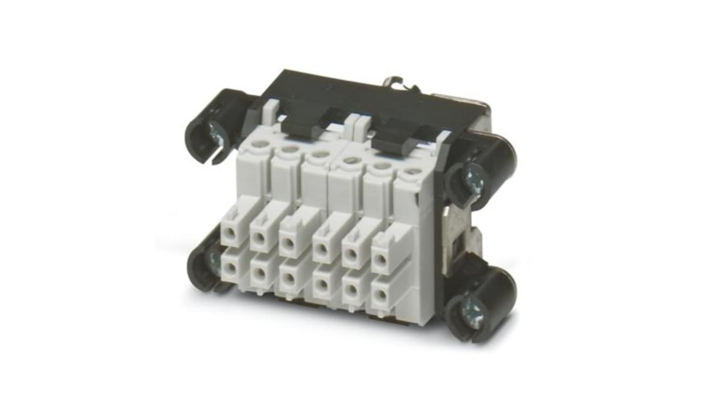 Phoenix Contact Socket Circular Connector Insert 12 Way for use with Circular Connector