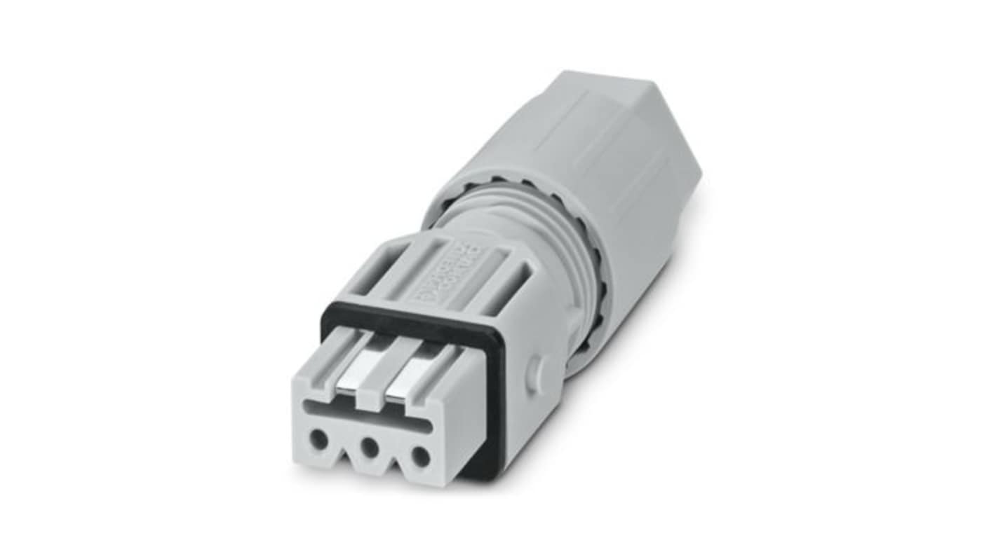 Phoenix Contact Industrial Circular Connectors, 4 Contacts, Cable Mount, IP54, QPD Series