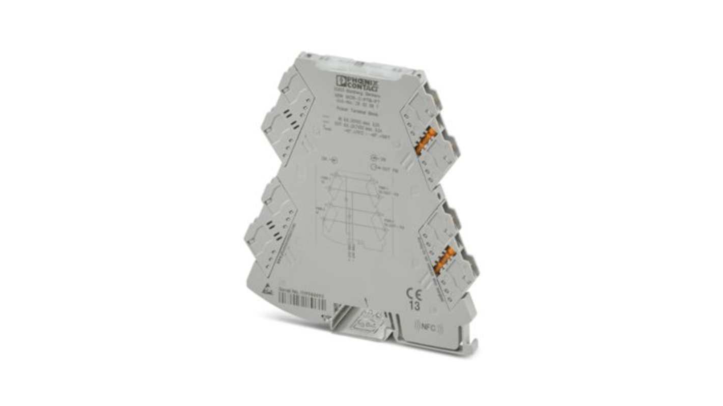 Phoenix Contact 电源 Terminal 块, 3.2A电流输入, 9.6 → 29.7V 直流推挽式输出, 9.6 → 30V 直流