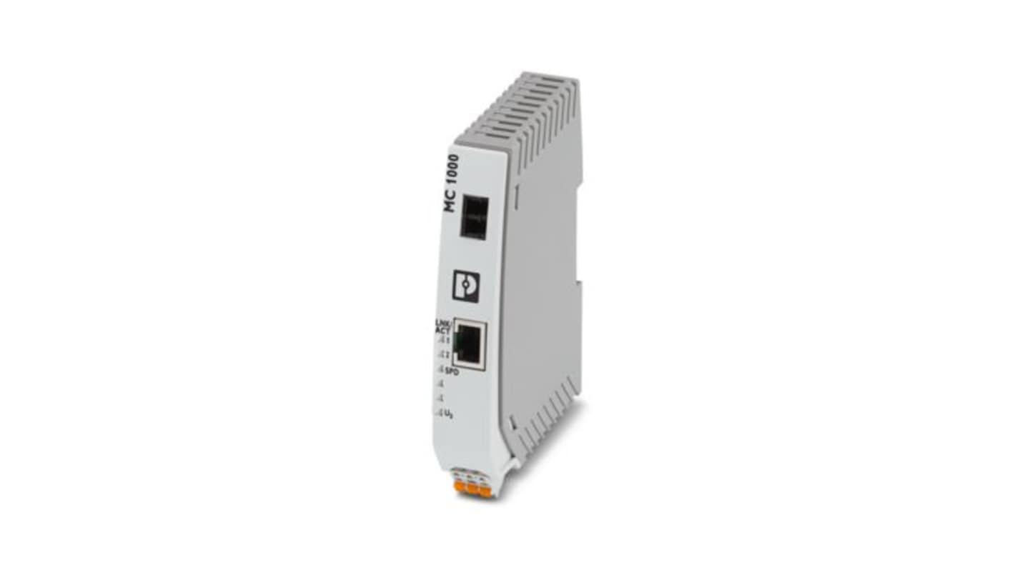Phoenix Contact RJ45 Media Converter, Multi Mode, 10 → 100Mbit/s, Multi Mode