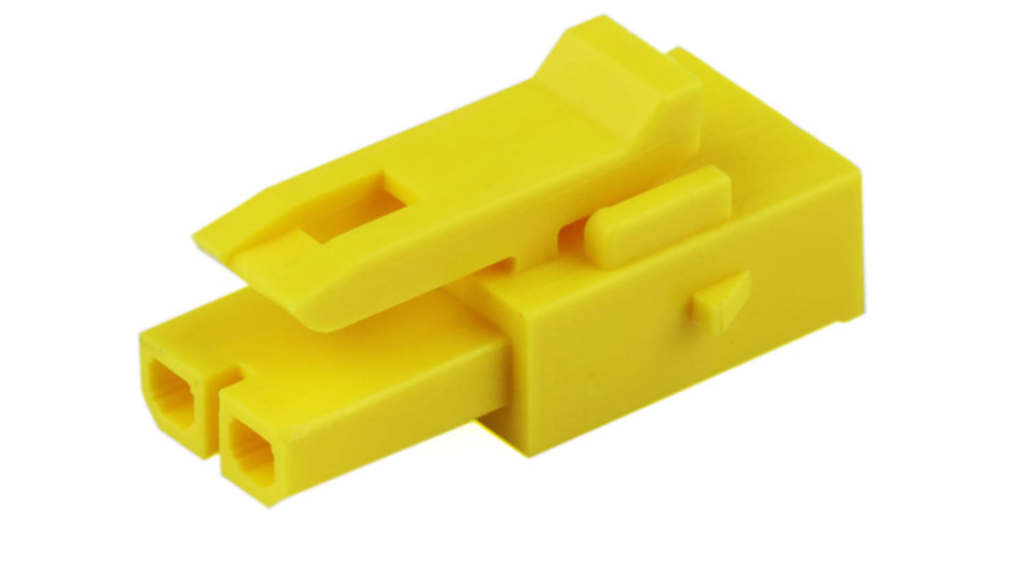 Molex 21575 Series Straight, Vertical Free Hanging (In Line) PCB Header, 4 Contact(s), 3mm Pitch, 1 Row(s), Shrouded