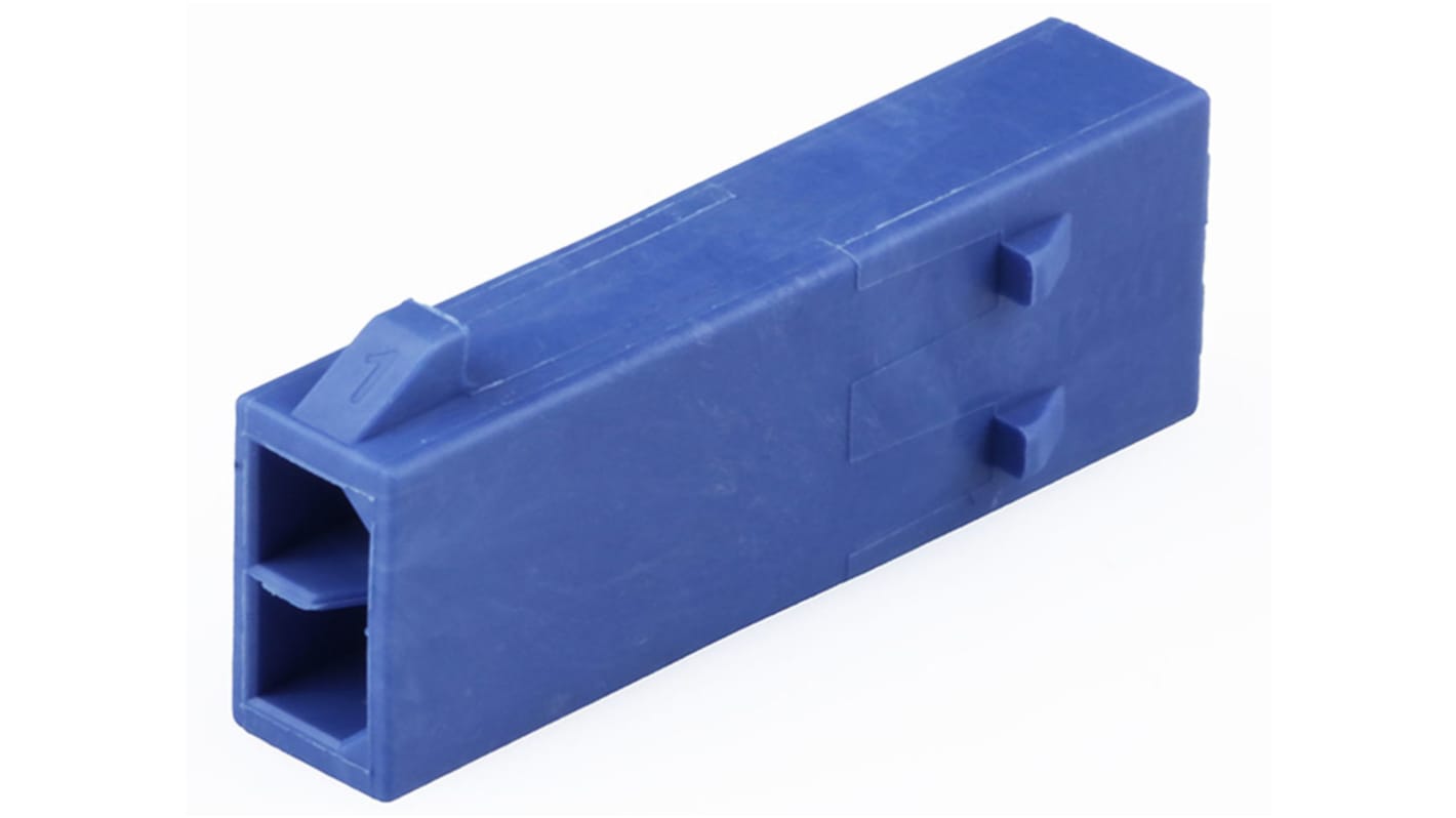 Molex 2p双排排针 直向，垂直, 3mm间距, 自由悬挂 (直列式)安装, 21592系列