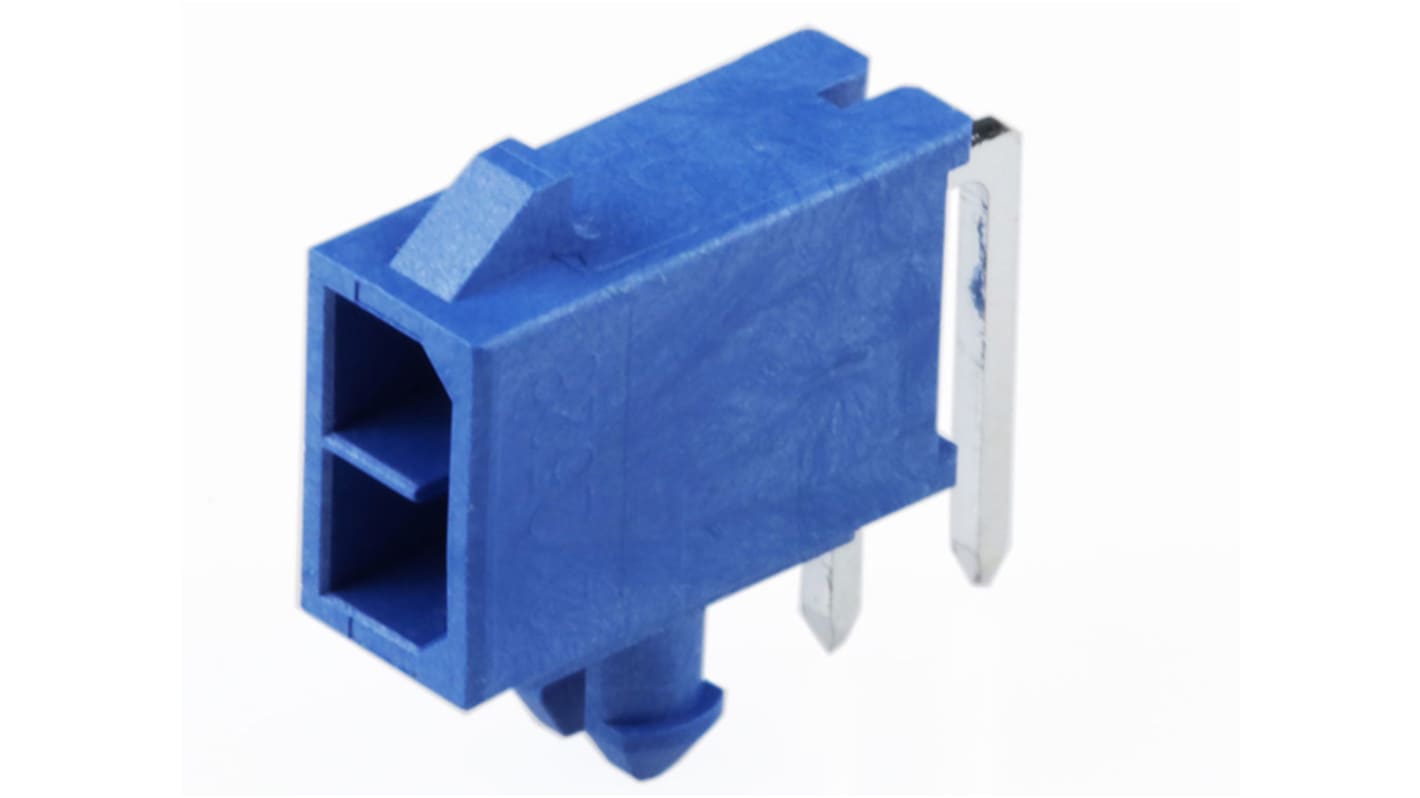 Molex, 212528 Male Connector Housing, 3mm Pitch, 6 Way, 2 Row Right Angle