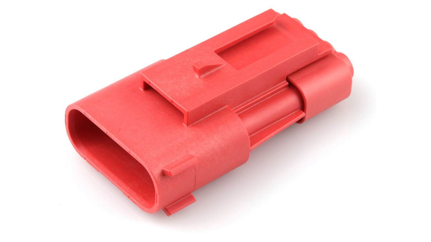 Molex, 207778 Plug Connector Housing, 3.6mm Pitch, 4 Way, 1 Row