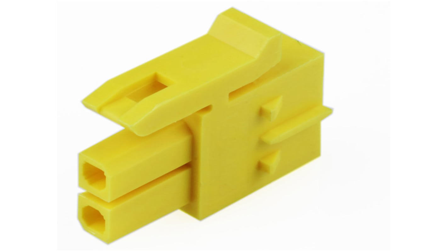 Molex, 206461 Receptacle Connector Housing, 3mm Pitch, 2 Way, 2 Row