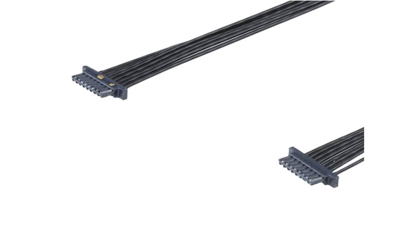 Molex 8 Way Female Crimped Terminal to 8 Way Female Crimped Terminal Wire to Board Cable Assembly, 600mm
