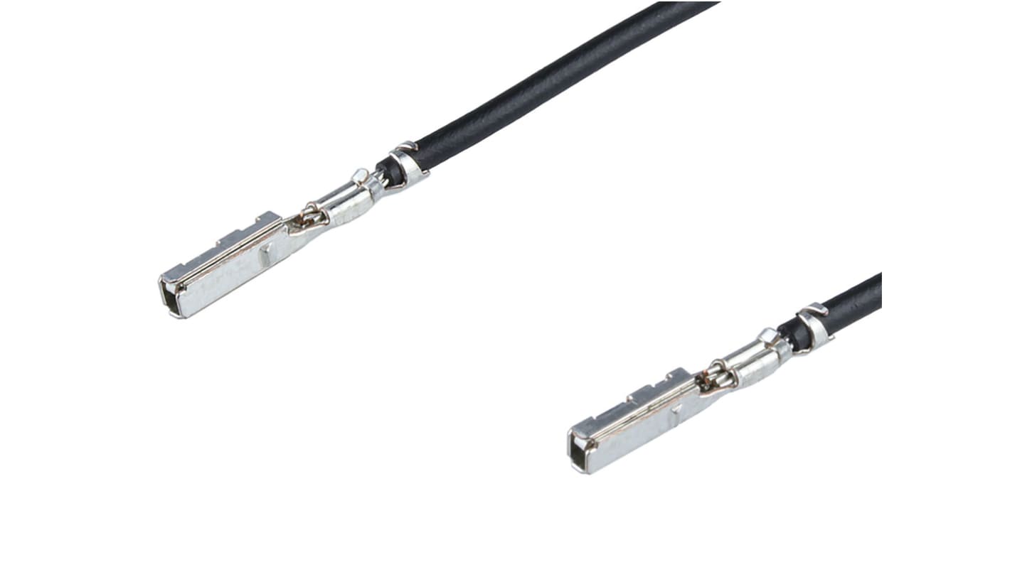 Molex 1 Way Female Crimped Terminal to 1 Way Female Crimped Terminal Wire to Board Cable Assembly, 450mm