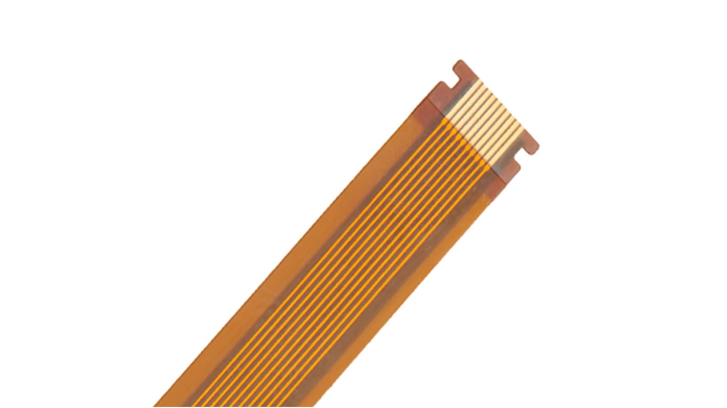 Molex 150260 Series Flat Ribbon Cable, 80-Way, 0.5mm Pitch, 152mm Length, FFC Connector to FFC Connector