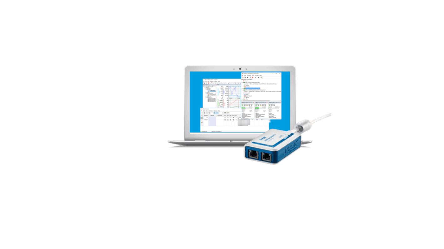 Ixxat CAN RJ45 Female to RJ45 Female Industrial Interface Converter, USB to CAN + canAnalyser Bundle