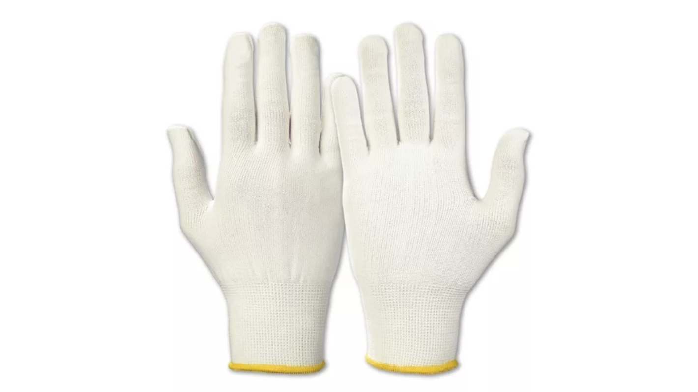 Honeywell Safety Camapur Comfort White Polyamide Abrasion Resistant, Tear Resistant Work Gloves, Size 7, Polyurethane
