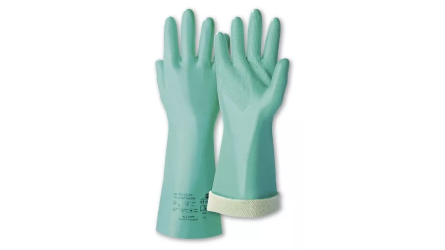 Honeywell Safety Tricotril Winter Green Nitrile Cold Resistant Work Gloves, Size 10, Nitrile Coating