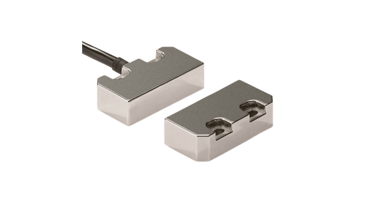 Omron F3S-TGR-N_R Magnetisk Sikkerhedsendestop, Magnetisk aktuator, Rustfrit stål hus, 24 V dc