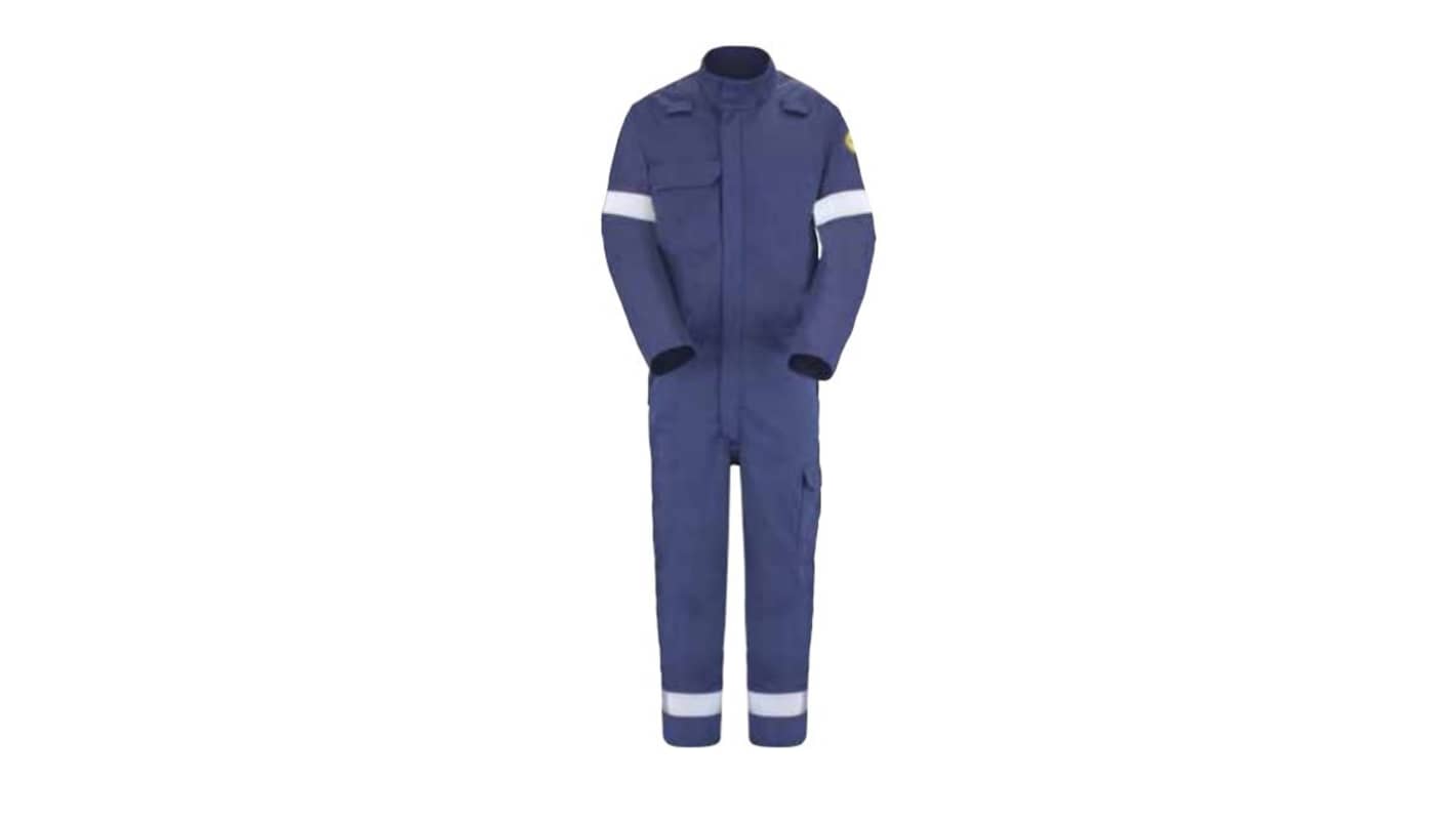 Cepovett Safety Navy Blue Reusable Overall, XL
