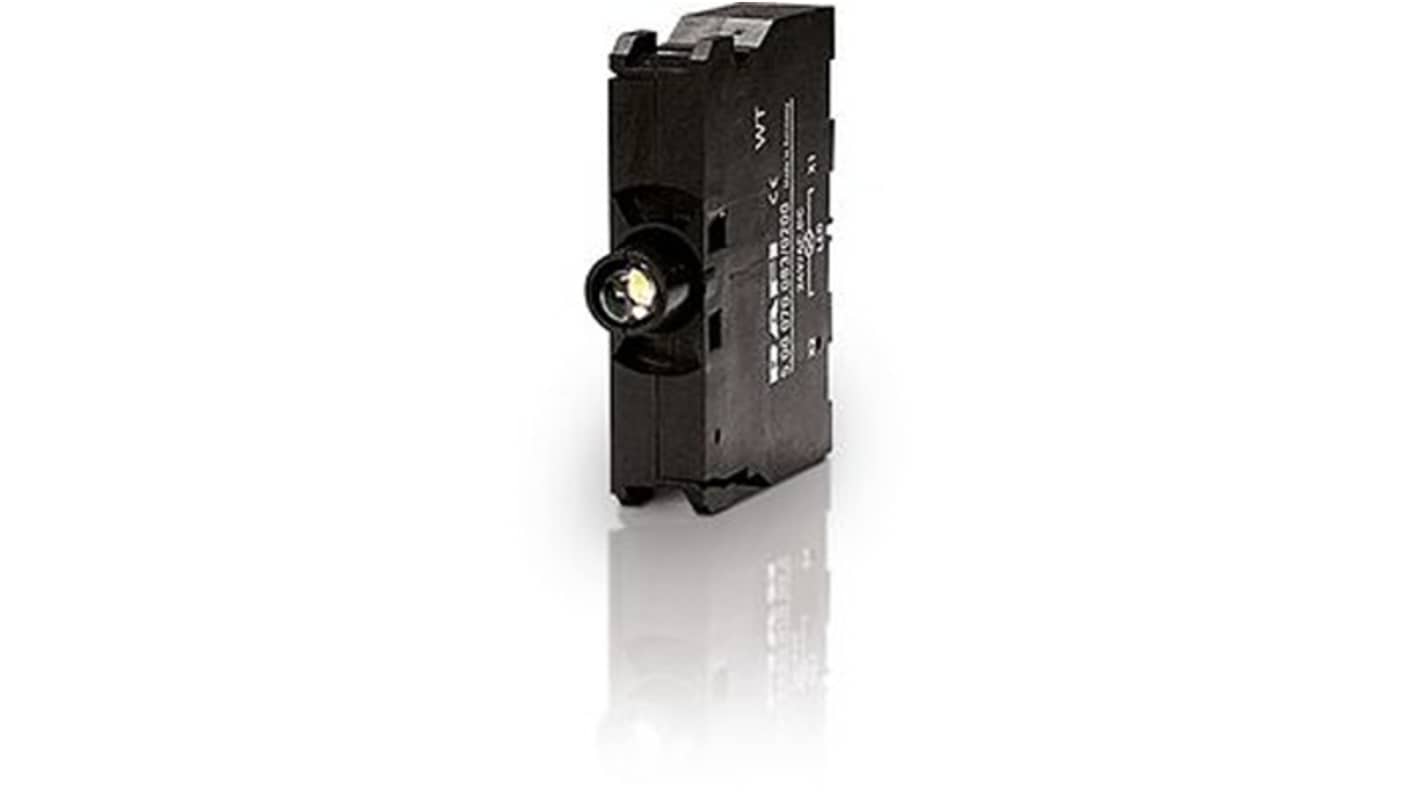 Lampada indicatore a LED RAFI, Ø 46mm, 230V, luce color Rosso