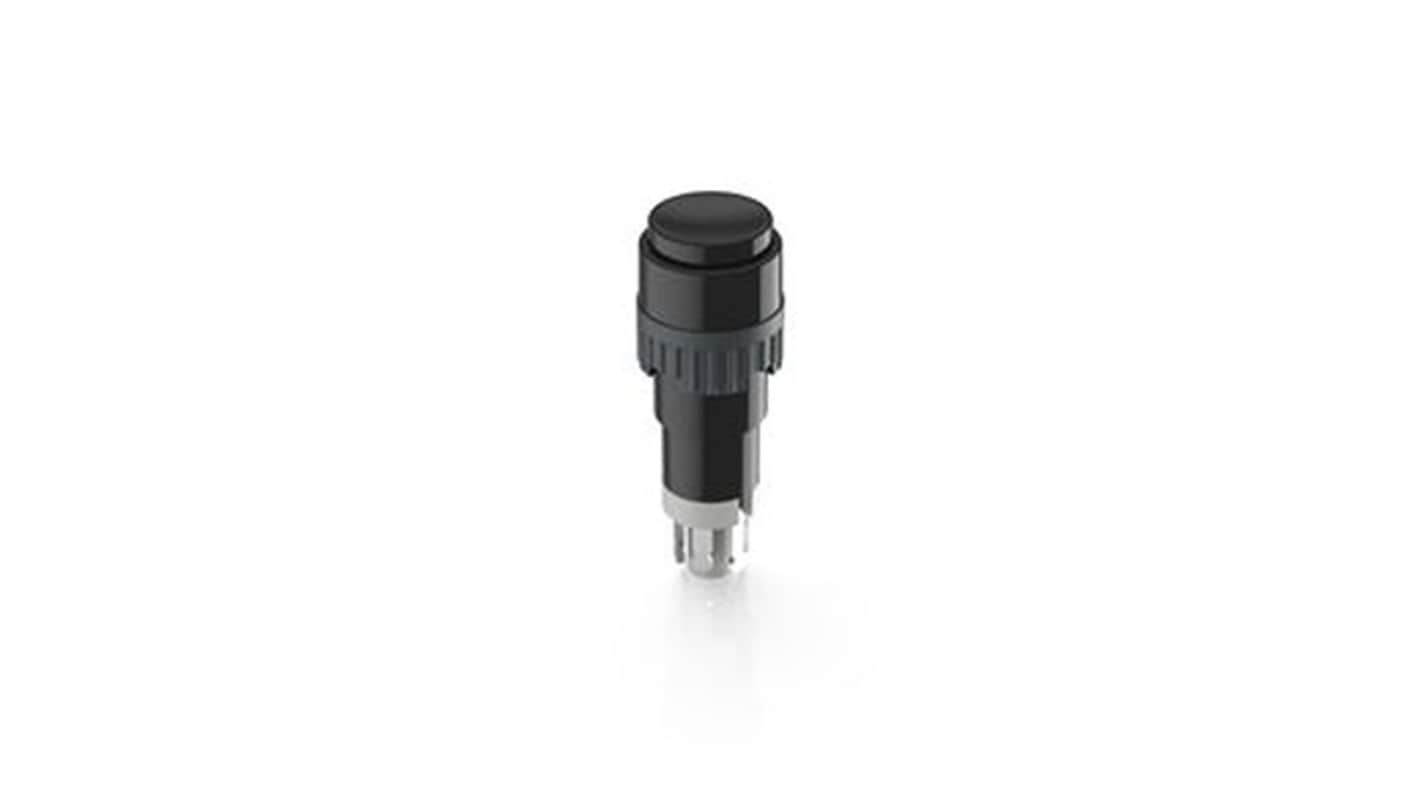 RAFI 照光式プッシュボタンスイッチ, モーメンタリ, 1 NC + 1 NO, 9.1mm スルーホール実装, IP40